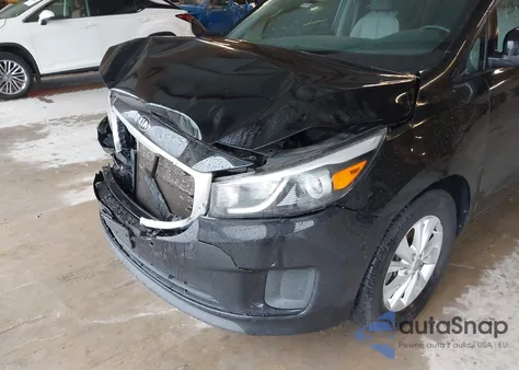 2017 Kia Sedona Lx из США, поврежденный, VIN KNDMB5C18H6335349